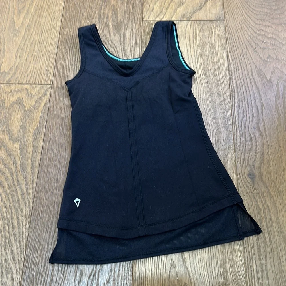 Ivivva Black Athletic Tank
